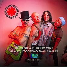 02 LUGLIO – Red Hot Chili Peppers